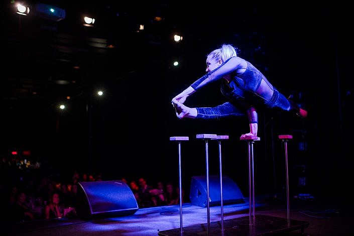 Lisa Angberg, Yogagalan 2017. Foto: LinneaBengtsson.se